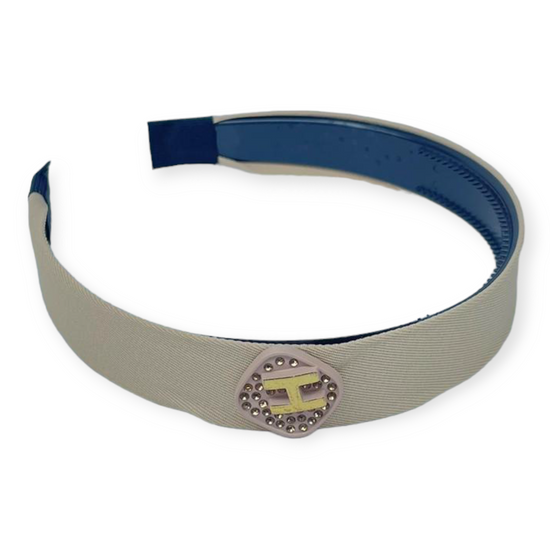 Zircon H Beige  Color Headband, Knotted Headband