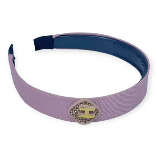 Zircon H Pink Color Headband, Knotted Headband