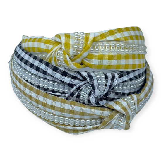 Bundle of 3 Baby Pearl turban knot headband