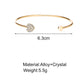 3PCS Rhinestone Heart & Infinity Bracelets Set