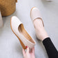 Ballet Flats for Women Low Heel ( off-white )