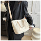 Canvas Tote Bag, Multi Pockets Shoulder Bag