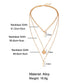 Multilayer Niche Design Necklace