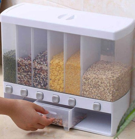 Dry Food, Snack, Rice Dispenser for Kitchen Organizing