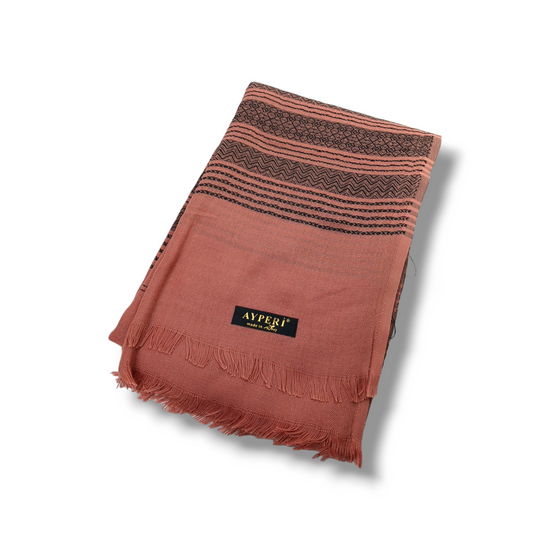 AYPERI Turkish Shawl & Scarf, Pink color