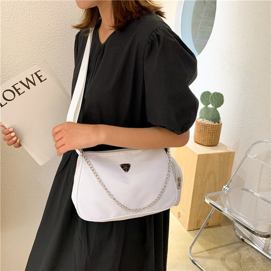 2N1 Trendy Solid Color Shoulder Bag