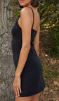 Black Summer Party Dress - Women&