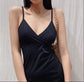 Black Summer Party Dress - Women&