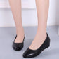 Low Heel Soft Leather and Soft Sole Shoes