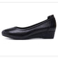 Low Heel Soft Leather and Soft Sole Shoes