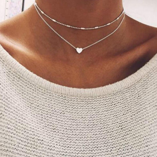 Double Layers Chain Necklace