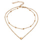 Double Layers Chain Necklace