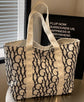 Bagong Printed Casual Large Capacity Tote Shoulder Bag