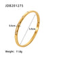 Square Frame Studded Oval Bangle small