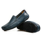 Men Luxury Casual Slip on Formal Loafers Blue ( on Clearance )