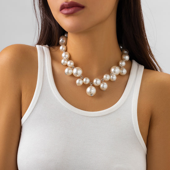 Chunky Pearl Necklace