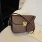 New Versatile Fashionable Simple Leather Crossbody Bag