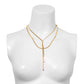 Minimalist Metal Chain Necklace Set For Women, Diy Combination Gold Long Necklace