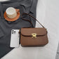 New Versatile Fashionable Simple Leather Crossbody Bag