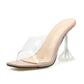 Women Sandals Summer Open Toed High Heels Transparent ( on Clearance )