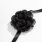 Chenpaif Gothic Black Rose Flower Choker Necklace