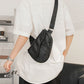 Unisex Crossbody Saddle bag Chest Bag Sling Bag