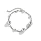 Chic Silver Tone Ball Chain Choker Necklace