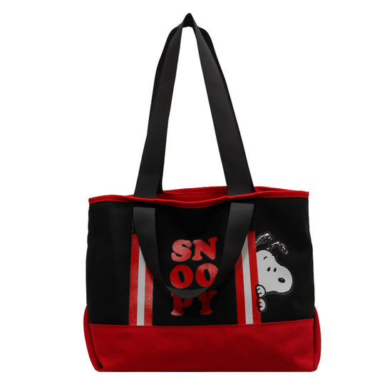 Snoopy Cute Canvas Cartoon Handbag Shoulder Bag