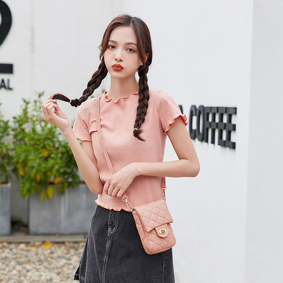 Embroidered Mobile Phone Sling Bag