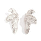 Kaakit-akit na Silver Plated Butterfly Wings Earrings