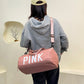 Pink Duffel Bag, Gym Bag, Handcarry