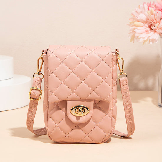 Embroidered Mobile Phone Sling Bag