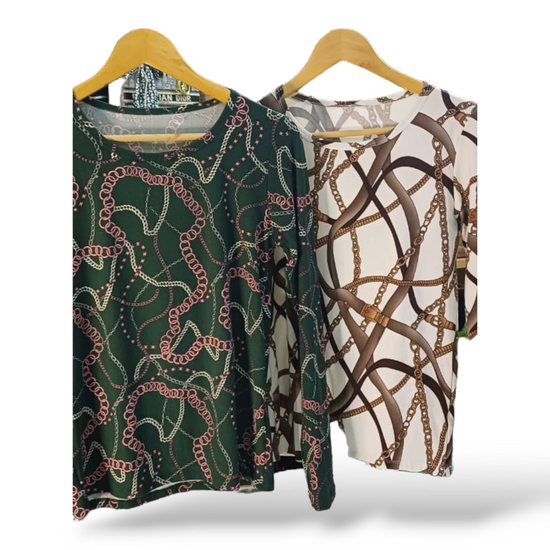 Long sleeve pull over stretch shirt