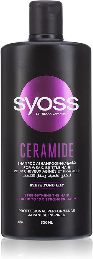 Syoss Ceramide Shampoo 500Ml For Weak Hair