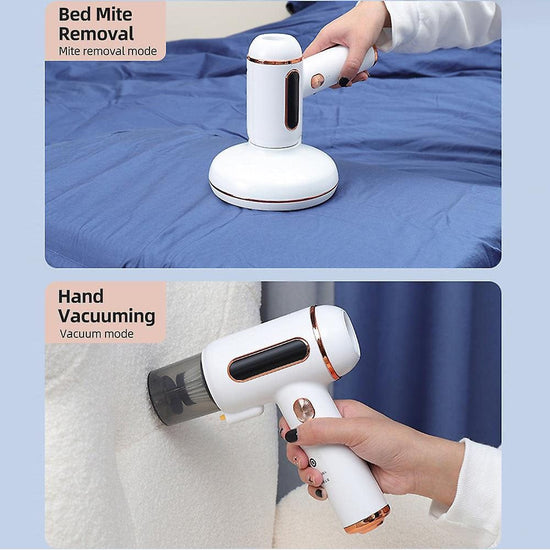 Wireless UV Mites , Bacteria And Dust Vacuum Cleaner for Mattresses,Pillows,Sofas and Car, White color