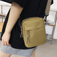 Unisex Nylon Crossbody Bag, Outdoor Sports Shoulder Bag, Small Square Purse