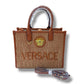 Canvas Tote Bag Embroidered with Top Clasp Closure (Copy)