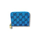 Short Zipper Wallet Canvas GG