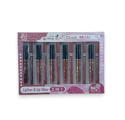 Lip liner + Lip gloss