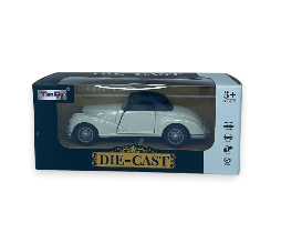 Die Cast Toy Car White