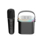 Mini Karaoke Machine, Portable Karaoke Speaker with 1 Mic, Black color