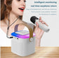 Mini Karaoke Machine, Portable Karaoke Speaker with 1 Mic, White color