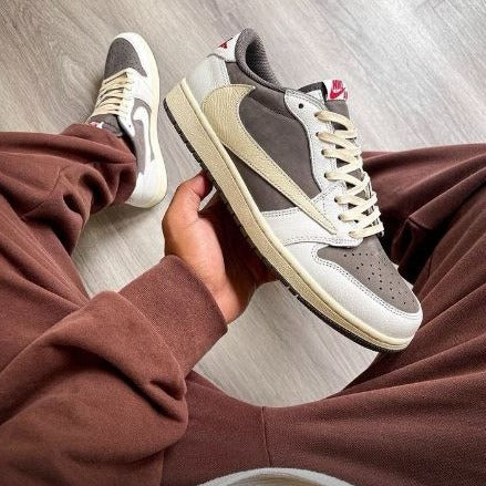 Jordan 1 Retro Low Travis Scott Reverse Mocha for Men